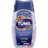 Tums Extra Strength Assorted Berries Antacid Tablets for Heartburn Relief