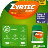 Zyrtec 24hr Allergy Relief Tablets