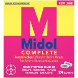 Midol Complete Menstrual Pain Relief Caplets