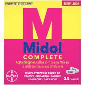Midol Complete Menstrual Pain Relief Caplets