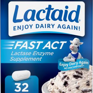 Lactaid Fast Act Lactose Intolerance Caplets