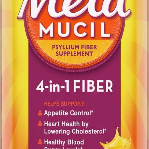 Metamucil with Sugar Orange Flavored