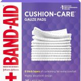 Band-Aid Brand Cushion-Care Gauze Pads - Large