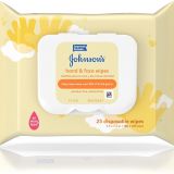 Johnson's Baby Disposable Hand & Face Cleansing Wipes