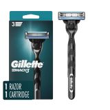 Gillette Mach3 3-Blade Razor + 1 Razor Blade Refill