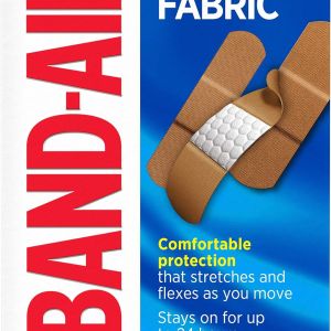 Band-Aid Brand Flexible Fabric Adhesive Bandages – Assorted Sizes