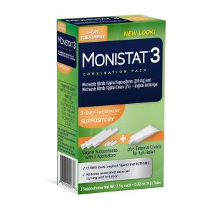 Monistat 3-Day Yeast Infection Suppository Treatment