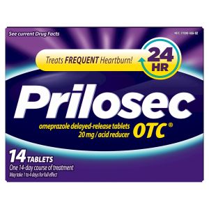 Prilosec OTC Omeprazole 20mg Delayed-Release Acid Reducer