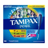Tampax Pearl Tampons with LeakGuard Braid, Unscented, Regular/Super/Super Plus