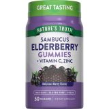 Nature's Truth Sambucus Black Elderberry + Vitamin C & Zinc Gummies