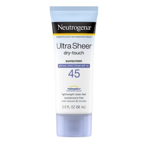 Neutrogena Ultra Sheer Dry-Touch Sunscreen – SPF 45
