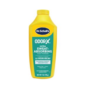 Dr. Scholl’s Odor-X Ultra Sweat-Absorbing Foot Powder